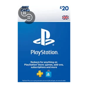 PlayStation Network Gift Card 20 GBP PSN UK