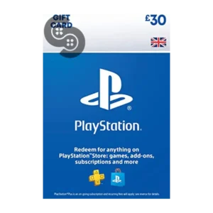 PlayStation Network Gift Card 30 GBP PSN UK