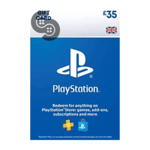 PlayStation Network Gift Card 35 GBP PSN UK