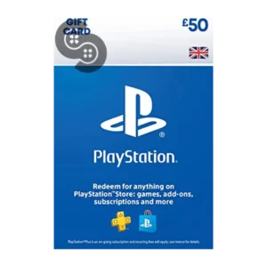 PlayStation Network Gift Card 50 GBP PSN UK