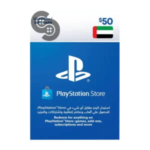 PlayStation Network Gift Card 50 USD PSN UAE
